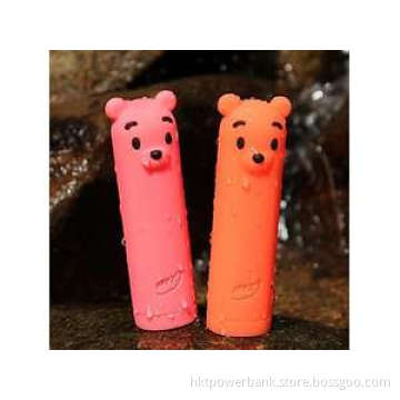2600mAh Waterproof Bear Style Mobile Power Bank Charger for All Kinds of Mobile Devices
